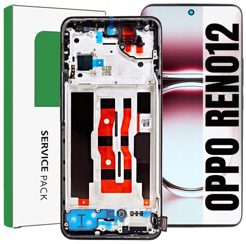 Displej Pro Oppo RENO12 CPH2625 Originál Oem Obrazovka Rámeček