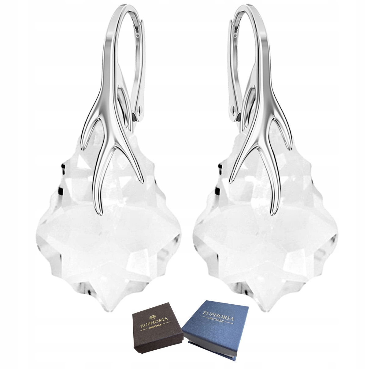 Stříbrné Náušnice 925 Závěsné anglické zapínání jako Dárek pro ženu