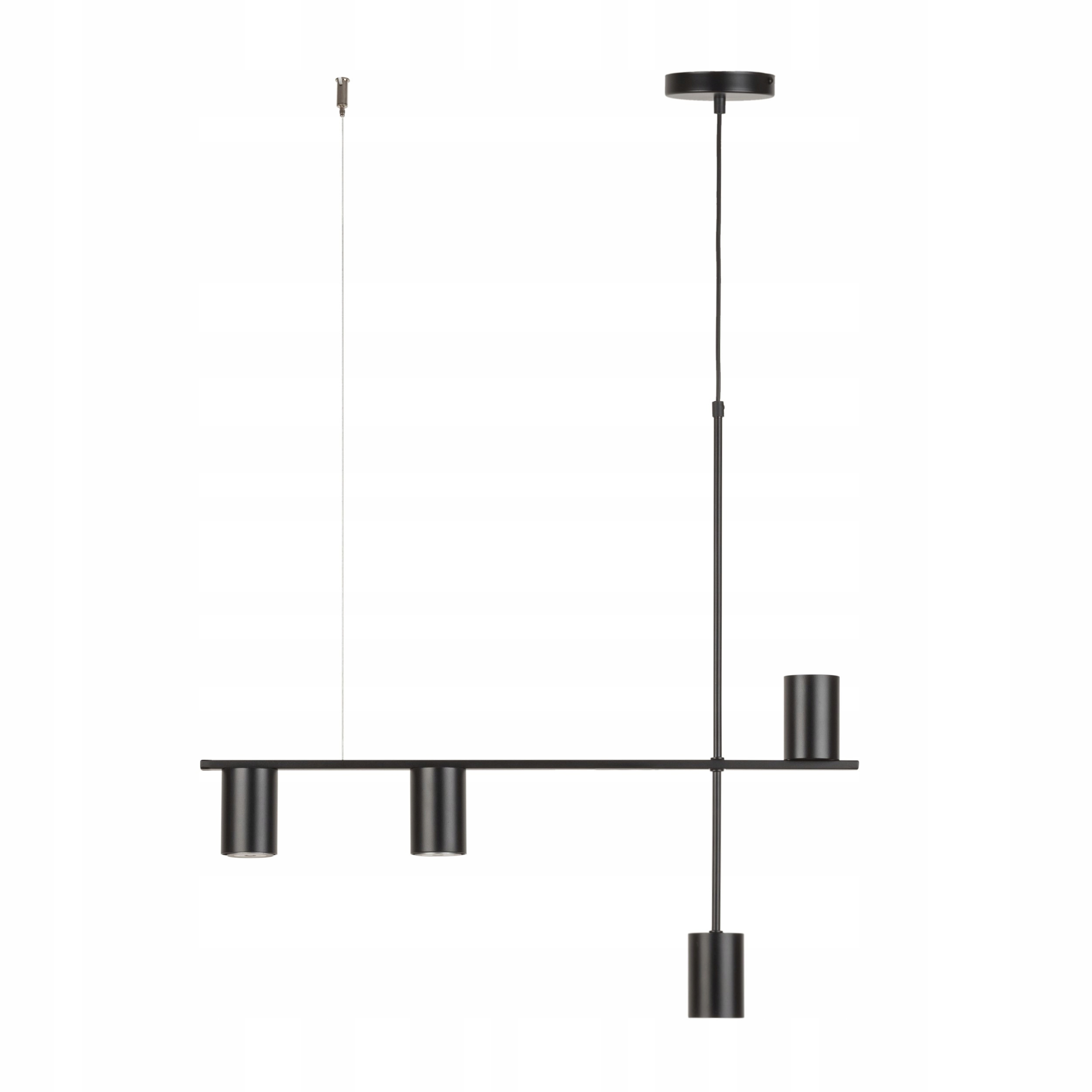 Lampa Wisząca Nad Stół Punktowa Tuba Spot Okrągły Sigma Vendo 33689 Czarny