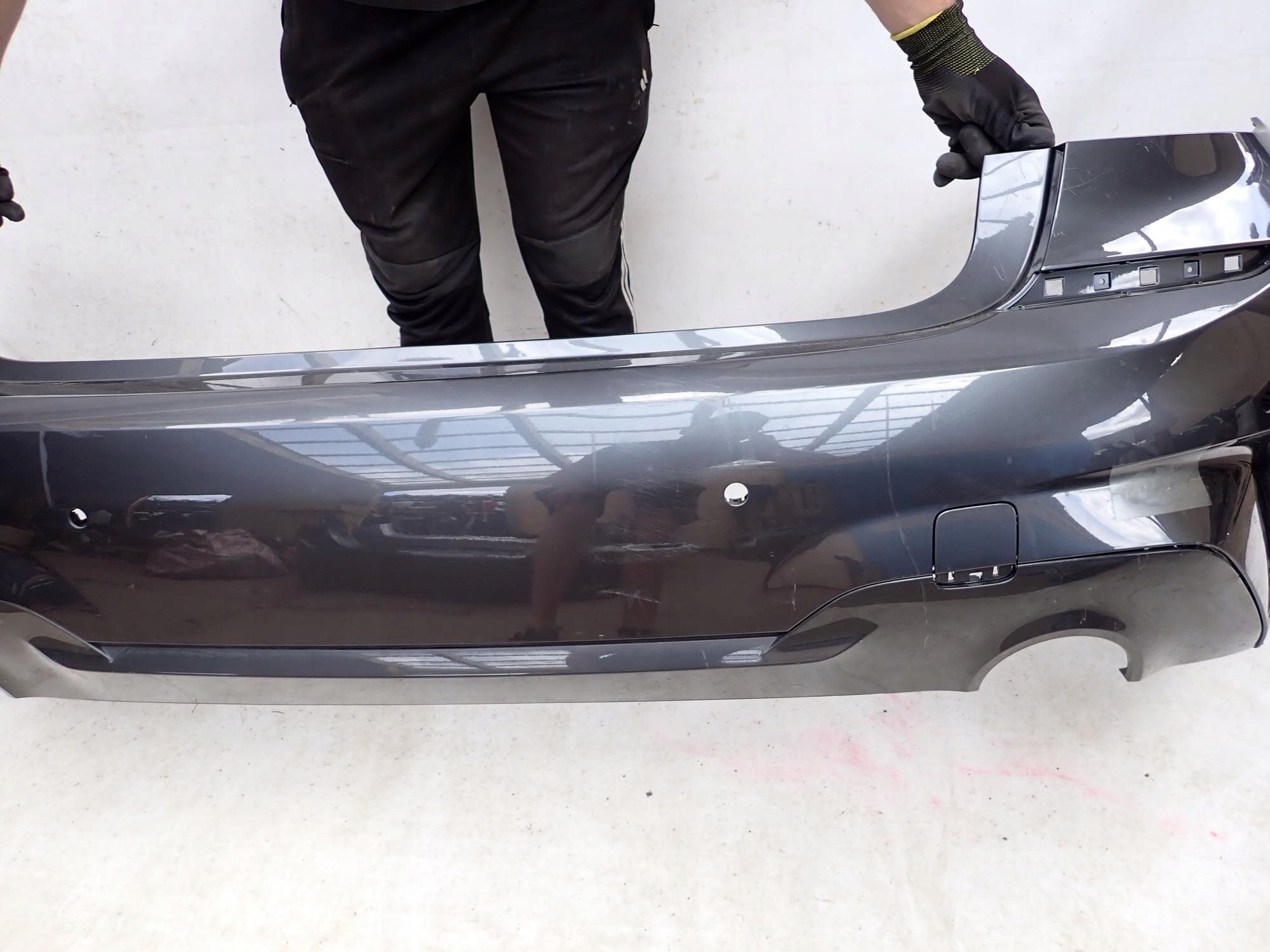 BMW 3 G20 sedan m-packet 18-22 bumper rear part rear 6XPDC