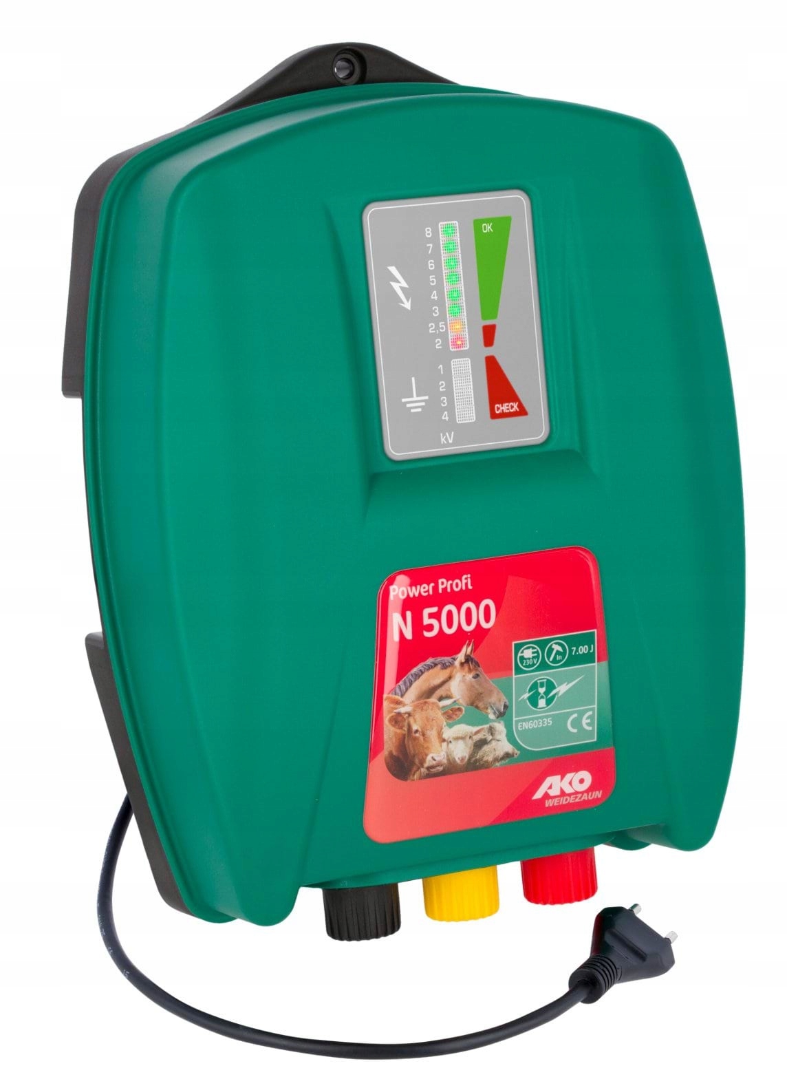 Síťový Elektrizátor Power Profi N5000 Pro Divoký Skot, Ovce A Kozy 7J Ako