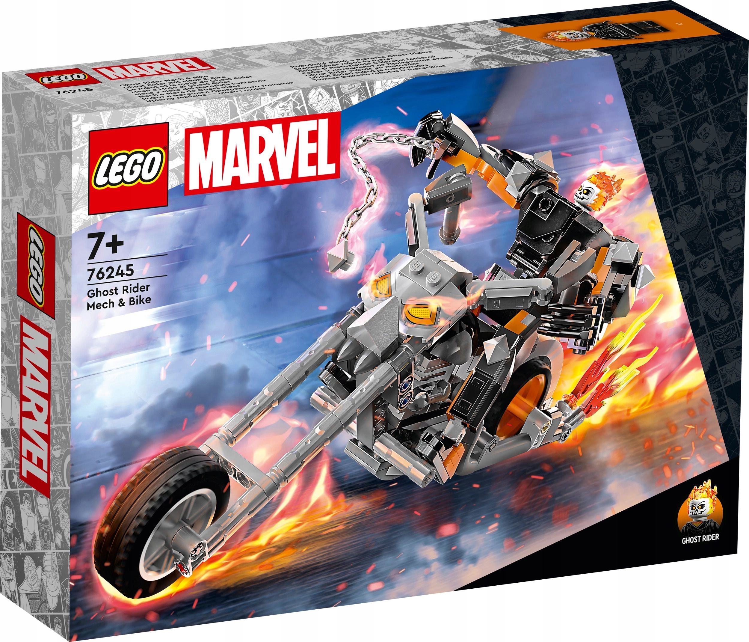 

Lego 76245 Heroes Upiorny Jeździec Mech I Mo