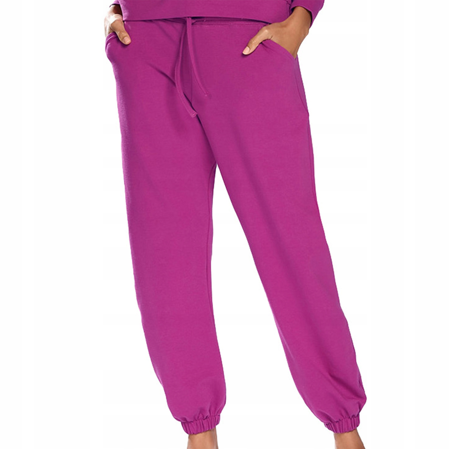 Dkaren Venezia fuchsiové tepláky teplákovka M