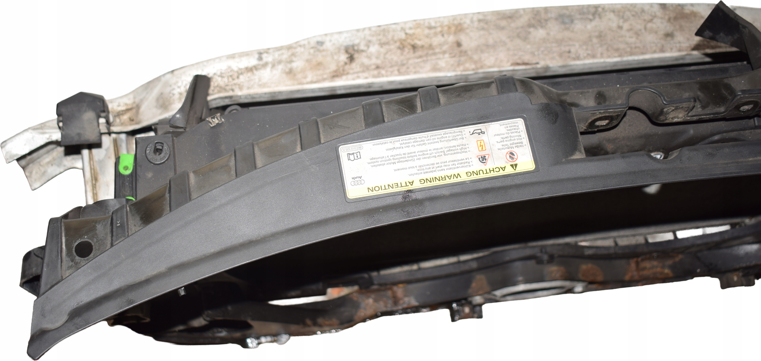 AUDI A6 C6 LIFT 3.0 TDI support panel for radiators radiator AUTOMAT sider