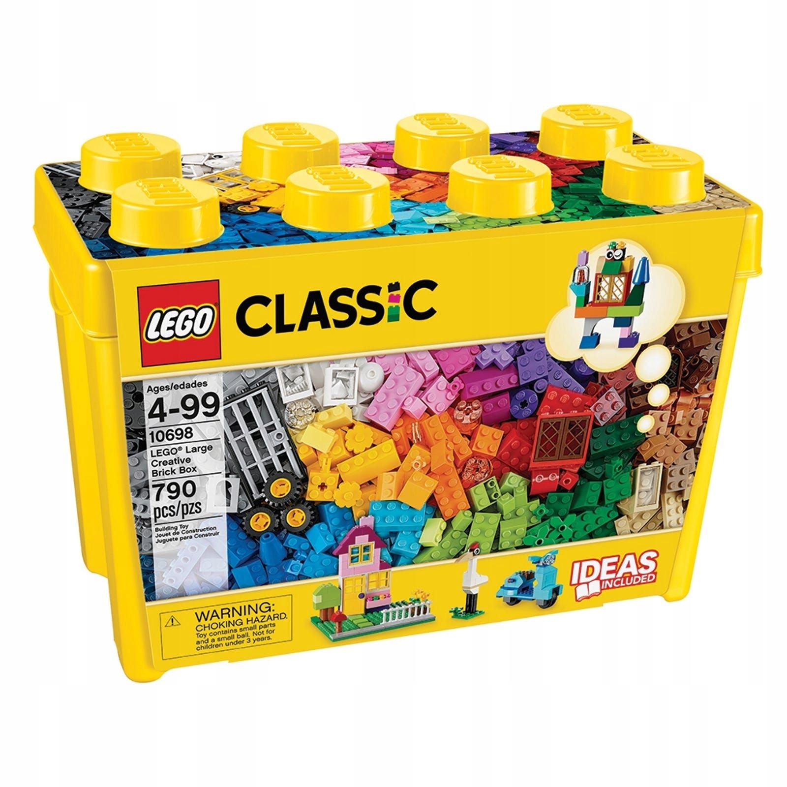 LEGO CLASSIC 10698 Kreatywne klocki - duże pudełko + TORBA LEGO Marka LEGO