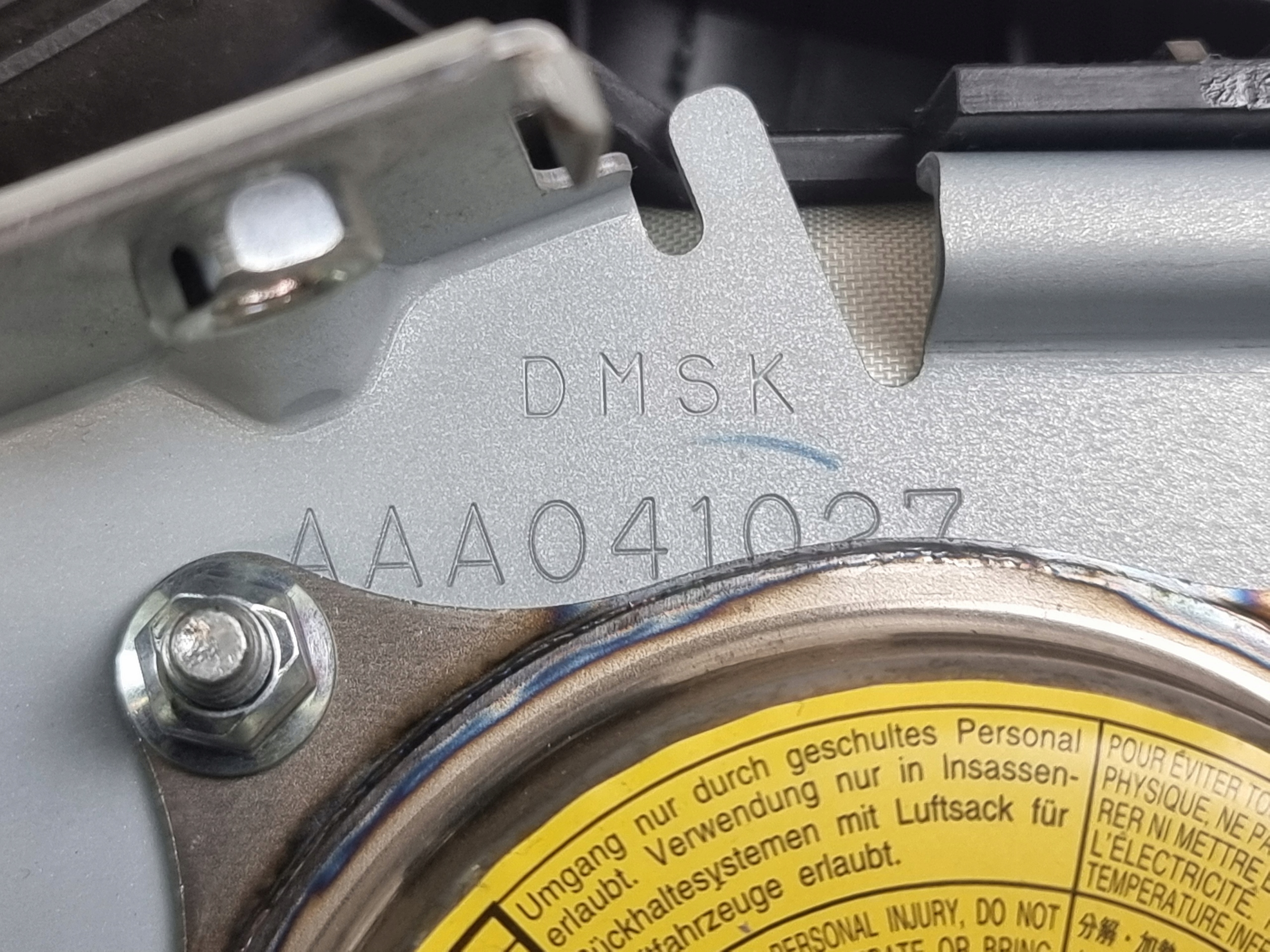 подушка безопасности Airbag руля mazda 5 и 06r
