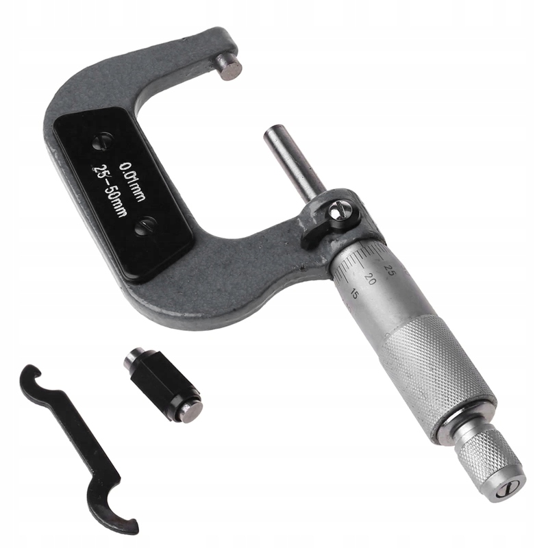 MIKROMETR NONIUSZOWY ANALOGOWY 25-50 MM MIKROMIERZ Kod producenta V07321