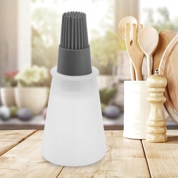 PĘDZELEK SILIKONOWY Z POJEMNIKIEM DOZOWNIKIEM 60ML Materiał uchwytu silikon