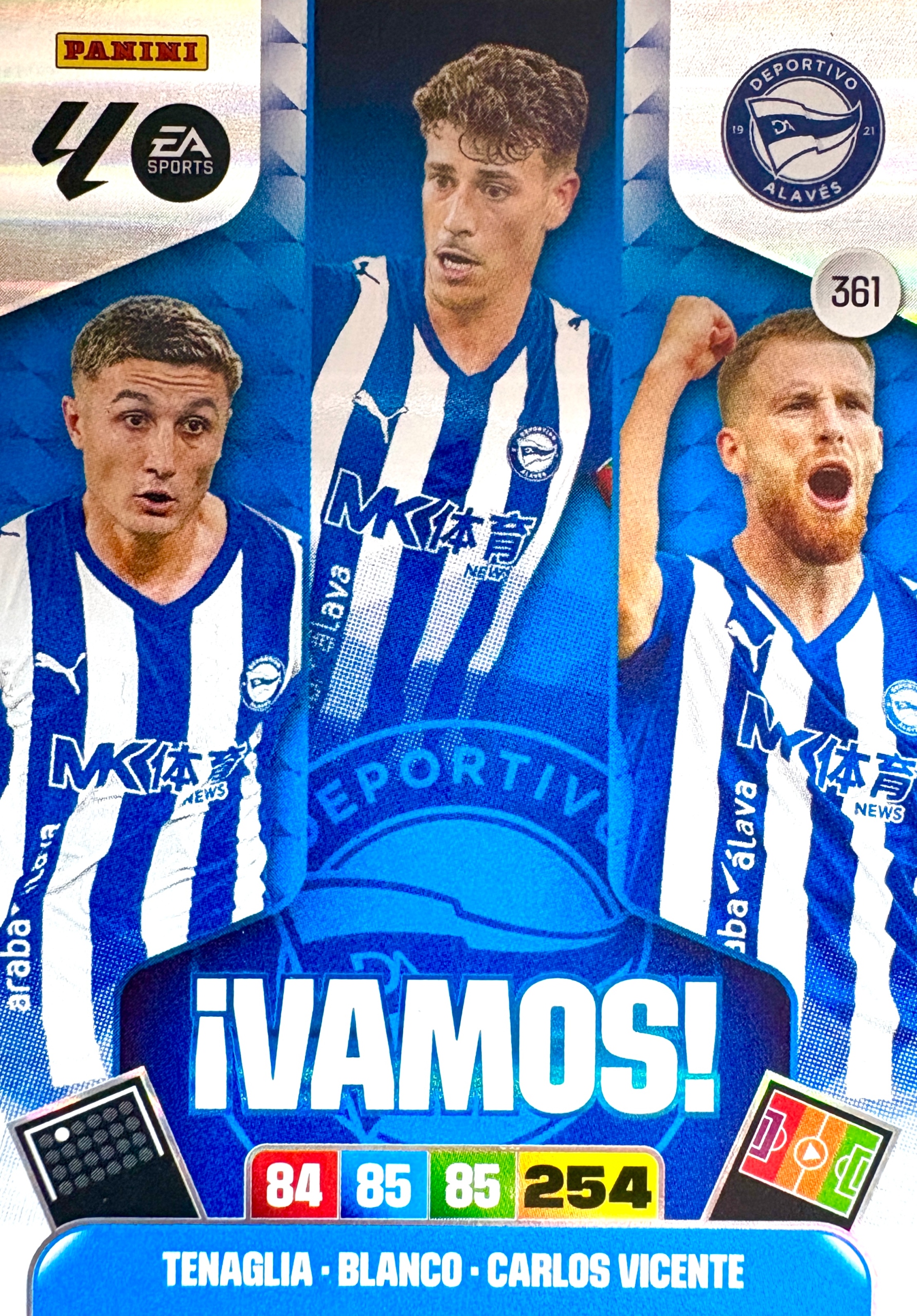 La Liga hiszpańska 2025-26 2026 Vamos 361 Tenaglia Blanco Carlos Vicente