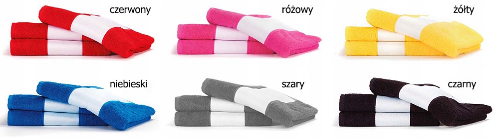 ręcznik kąpielowy z dowolnym nadrukiem Długość 100 cm