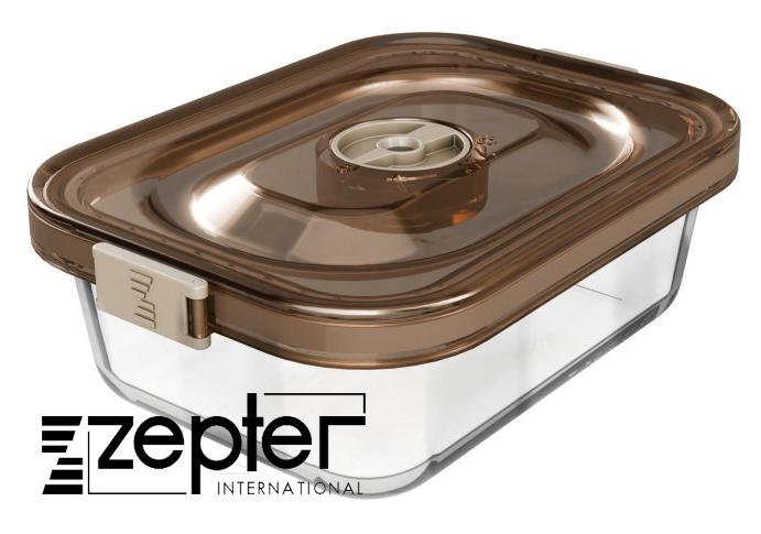 Sklenená Nádoba Amber 1,5 l Zepter