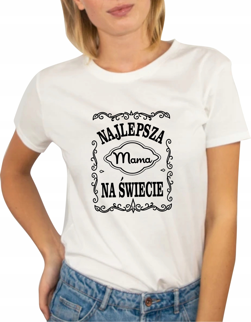 KOSZULKA DAMSKA T-SHIRT BLUZKA TSHIRT PREZENT DZIEŃ MATKI MAMY RODZICÓW M1