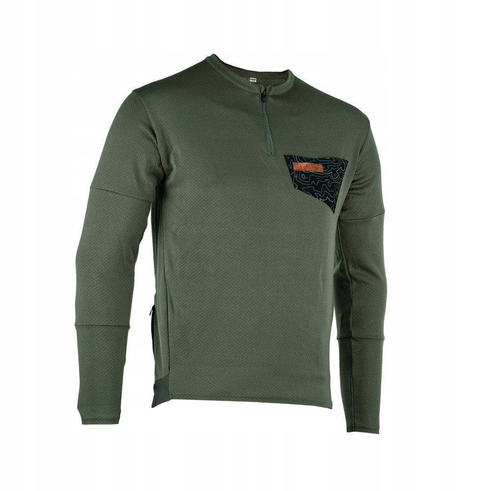 Leatt Koszulka Rowerowa Mtb Trail 4.0 Jersey Pine Kolor Zielony Rozmiar S