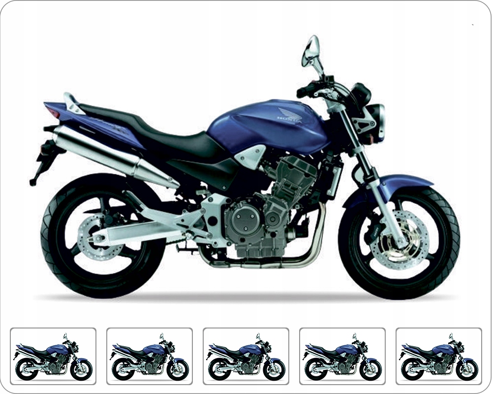 Samolepky Juula Pro Honda Cb 900 F Hornet 2002-2007 Matná Modrá PB347