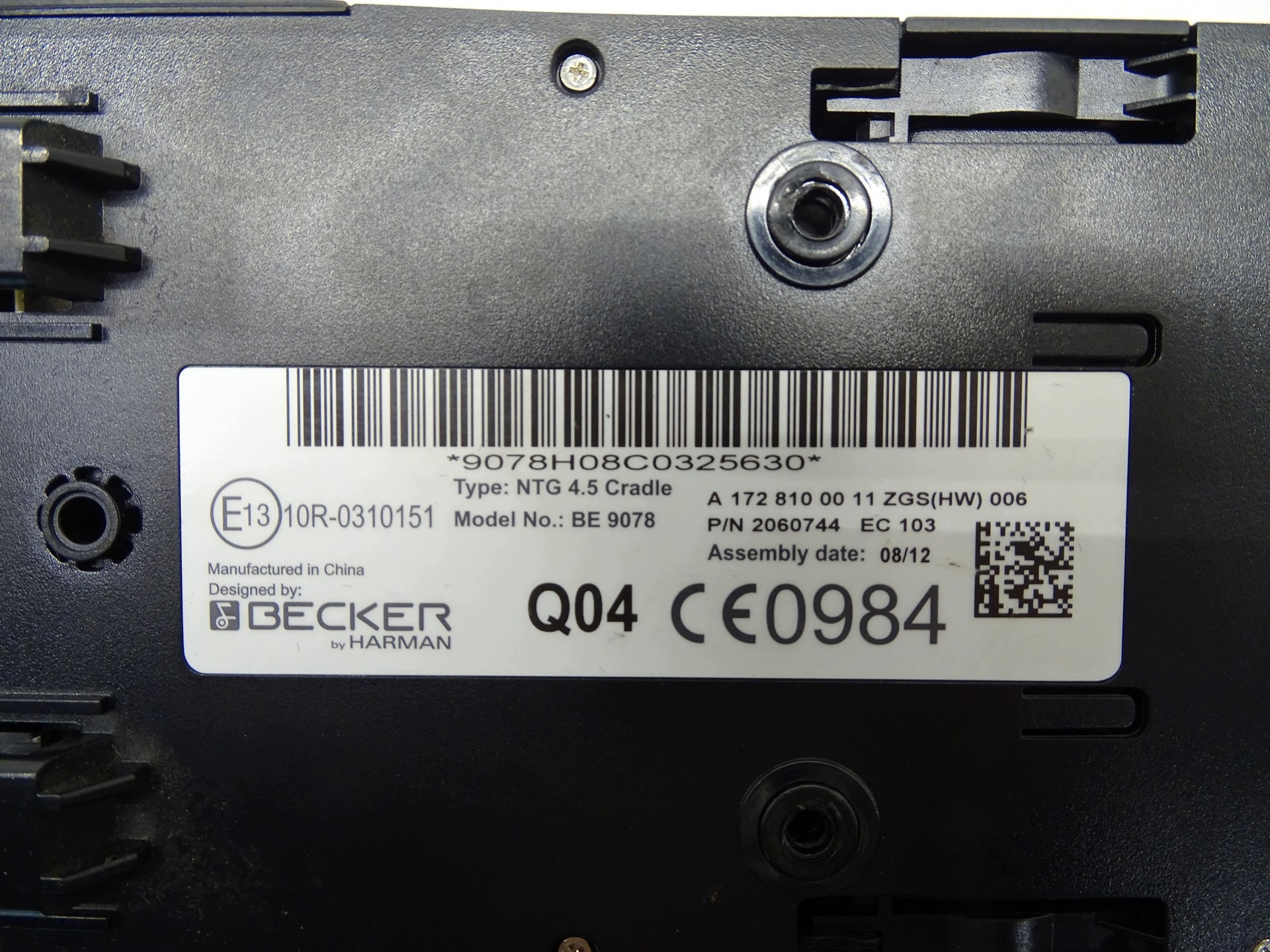 module control unit navigation MERCEDES W212 W176 W172 A1728100011 A1669008808