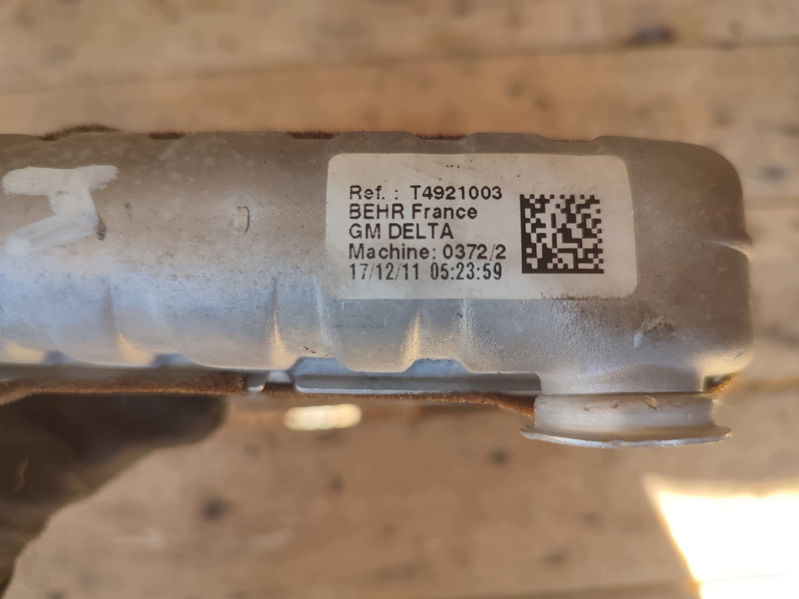 Opel ASTRA J OE T4921003 heater