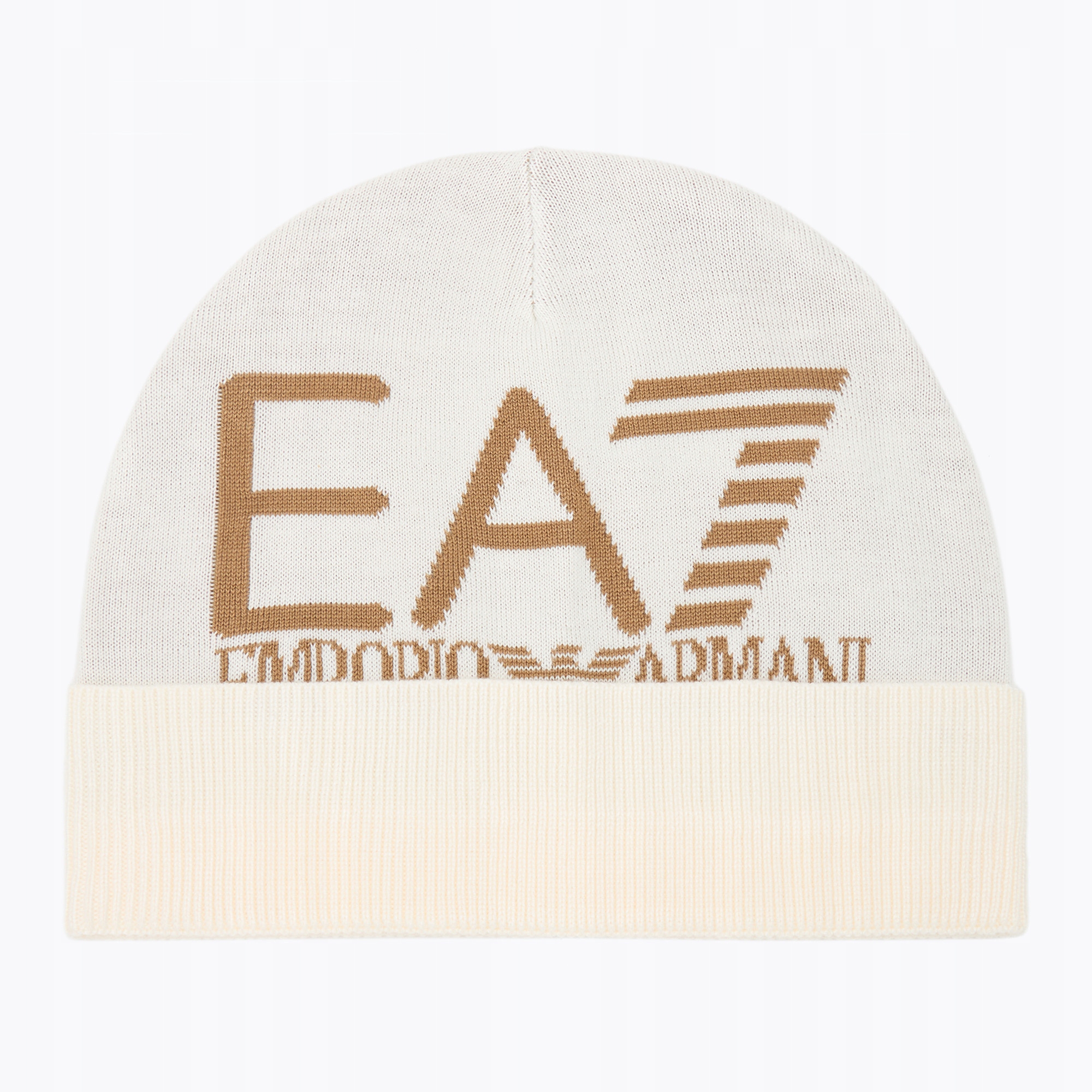Czapka zimowa EA7 Emporio Armani Mountain Visibility Beanie vanilla S