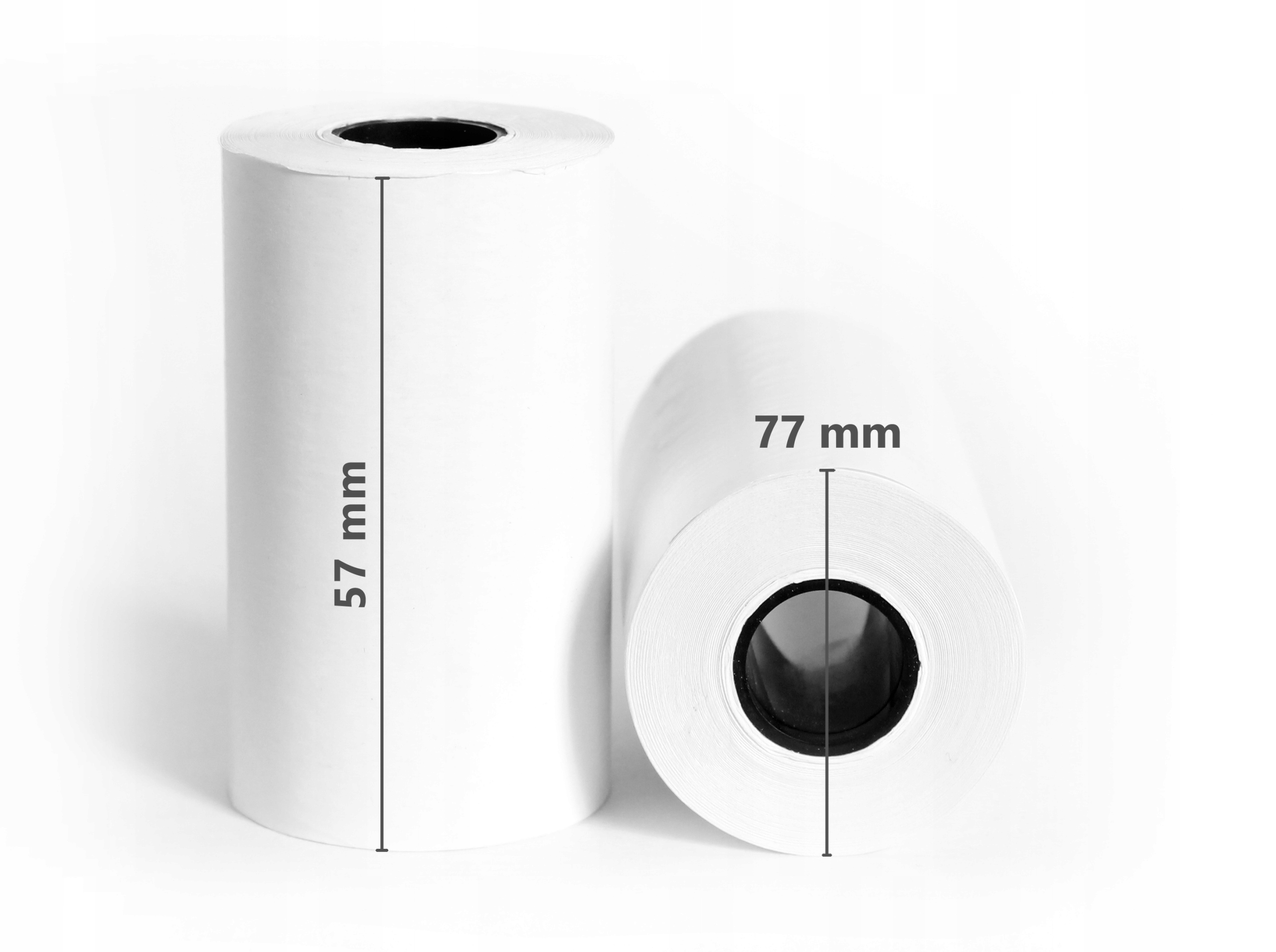 ROLKA TERMICZNA [57x100] - do KAS i DRUKAREK FISKALNYCH EAN (GTIN) 5907177208015