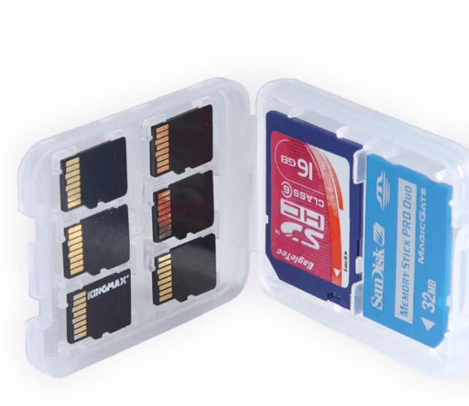 pojemnik BOX 6x Mikro SD 1x SD 1x Memory Card EAN (GTIN) 6273707266268