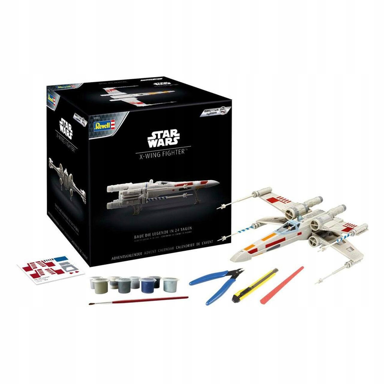 Revell Adventní kalendář Star Wars X-Wing Fighter 1:57 01035