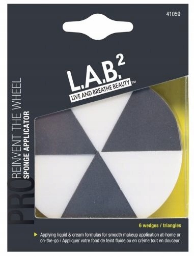 

LAB2 Gąbkowe Aplikatory Do Makijażu 6szt Trójkąty