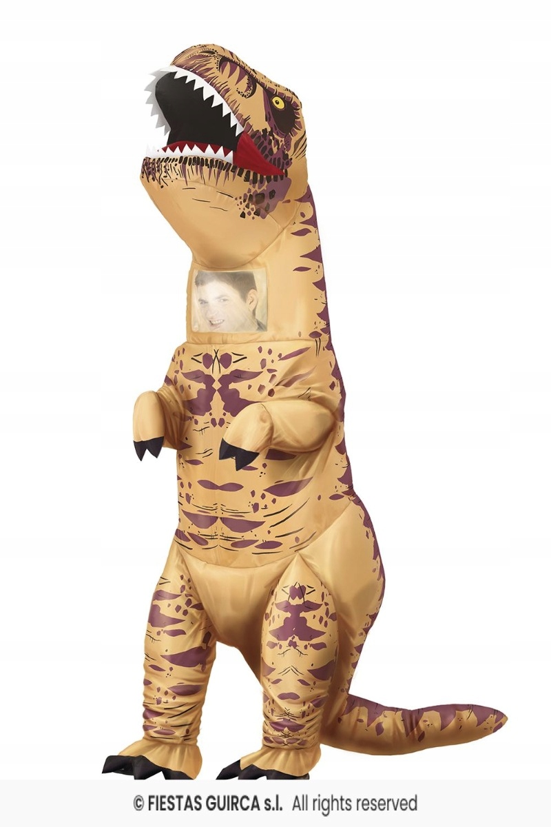 Kostým Dinosaurus Nafukovací Dinosaurus T-Rex L