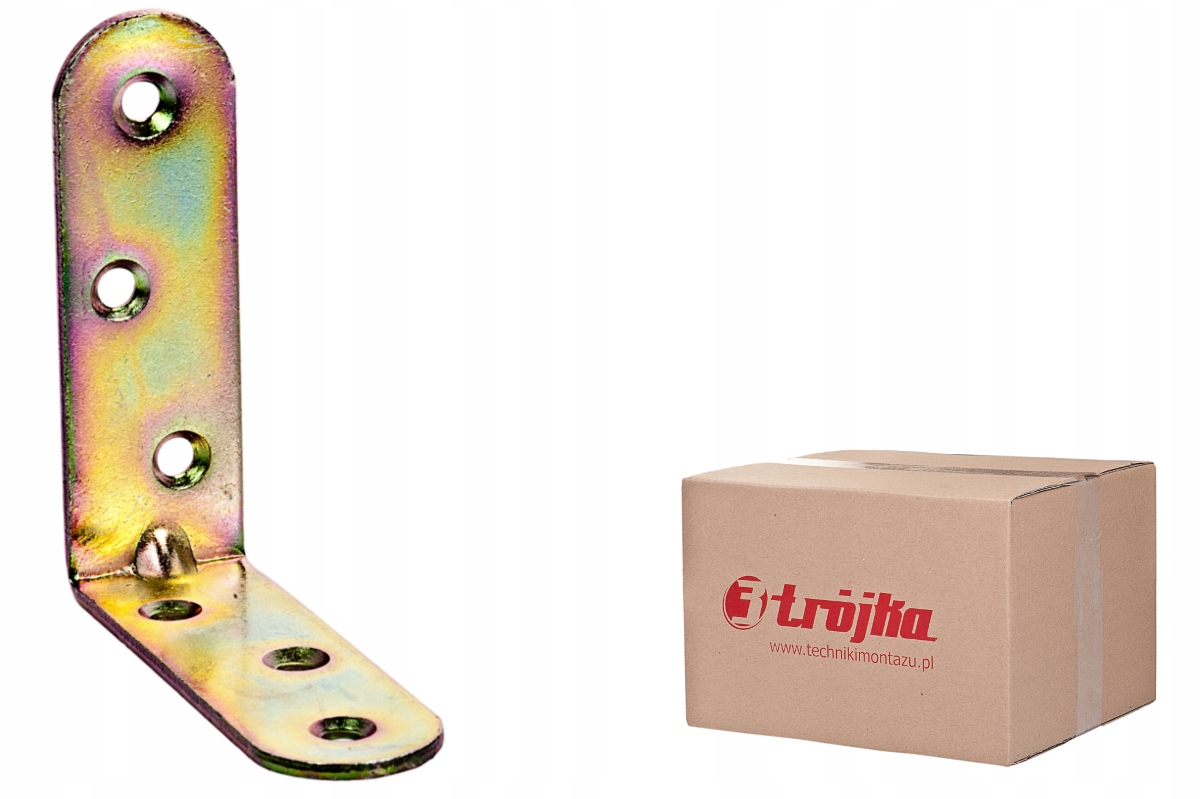 

Kątownik ciesielski wąski 60x60x20x2 mm - 100szt