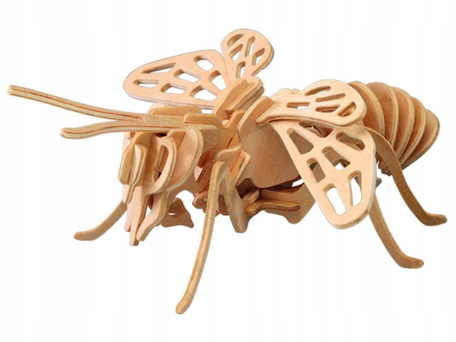 

Pszczoła składanka drewniana puzzle 3D E018
