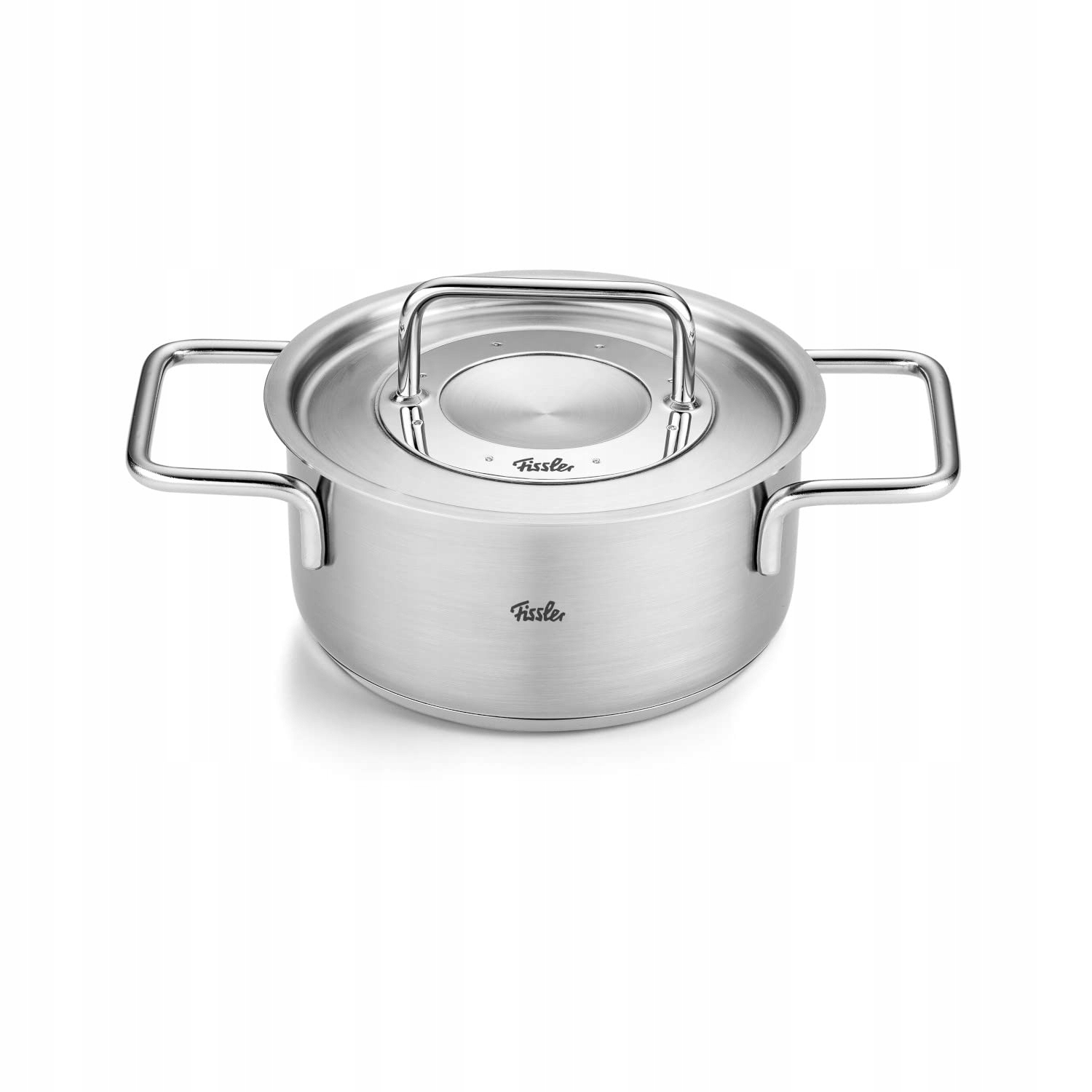 Fissler Hrnec z nehrdzavejúcej ocele Pure Collection, Ø 16 cm