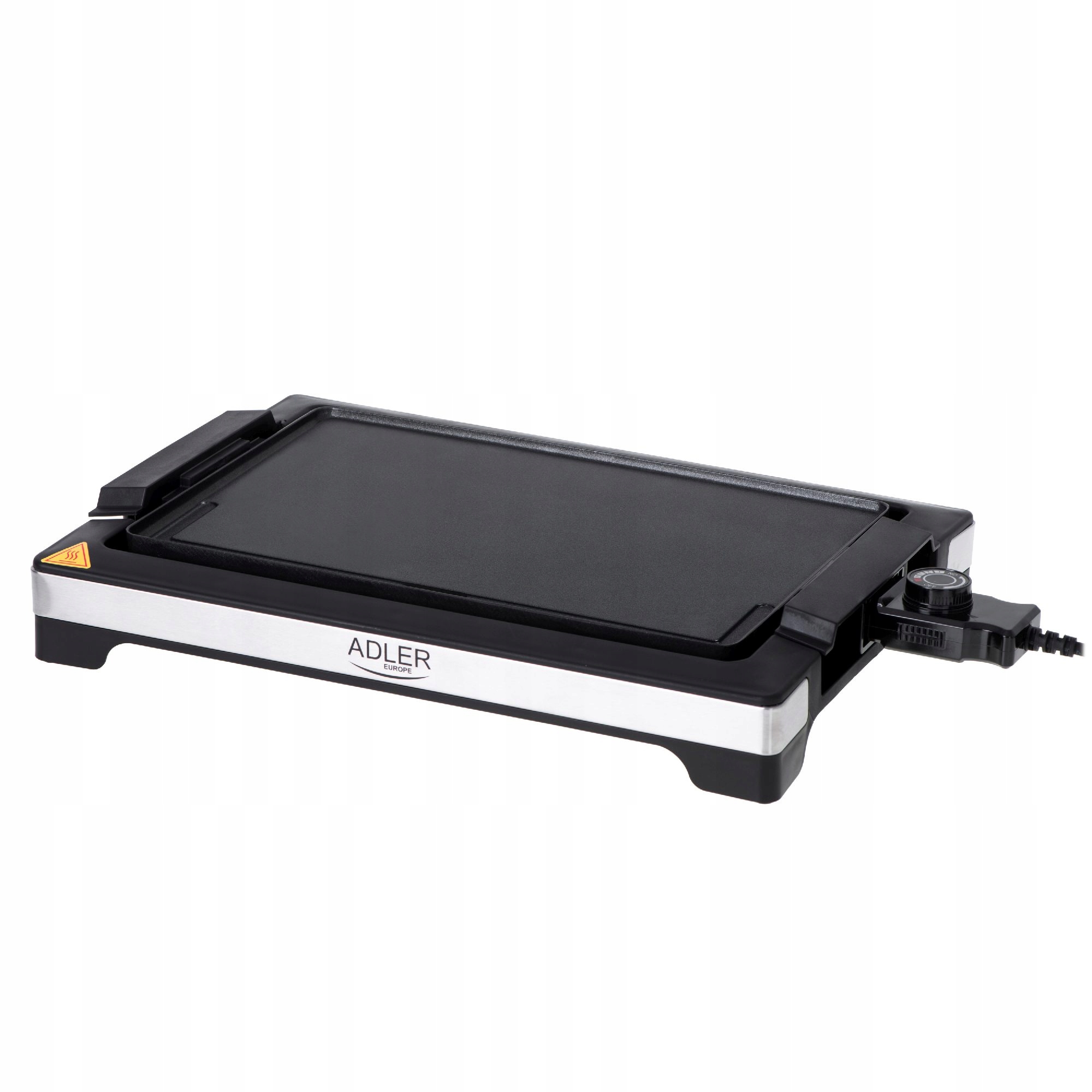 Grill Elektryczny Stołowy 3000W AD 6613 z Płytą Nieprzywierającą