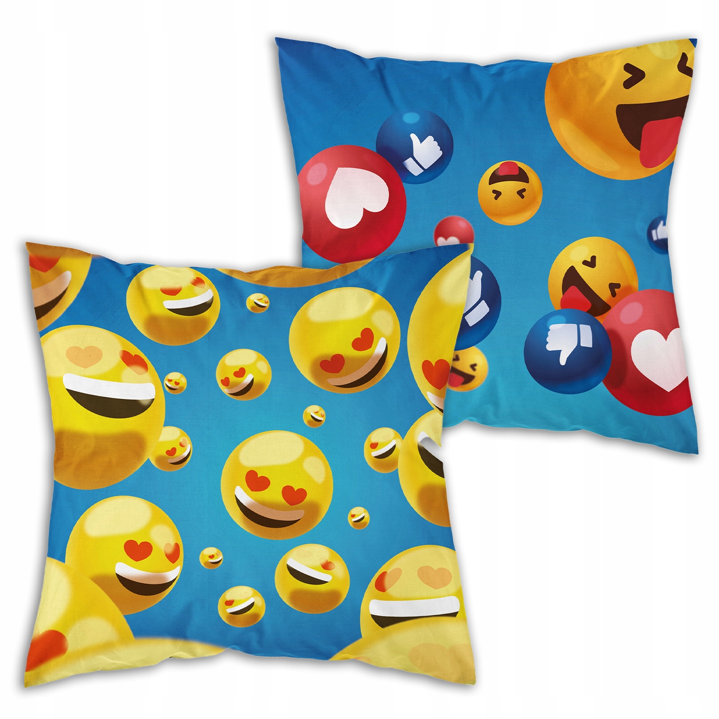 

Poszewka 40x40 cm emotki emotikony like
