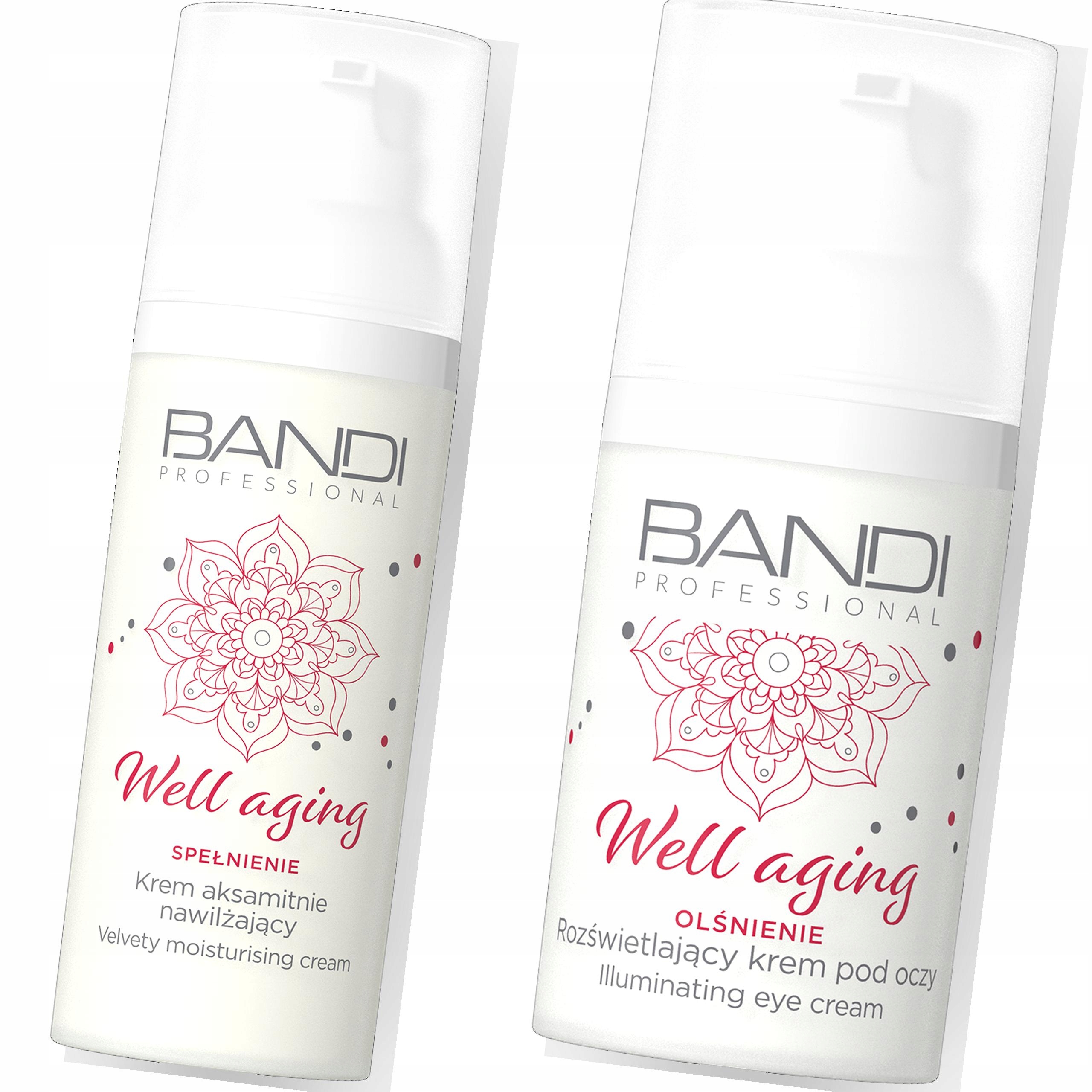 Krem nawilżający na dzień i na noc pod oczy Bandi cera dojrzała