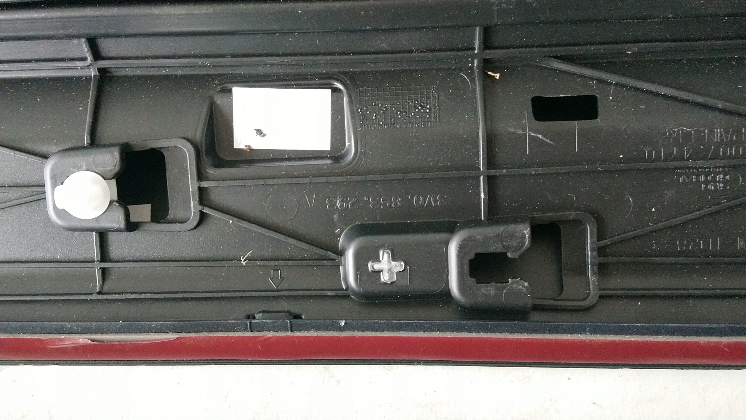 moulding door left front SKODA SUPERB III 3V