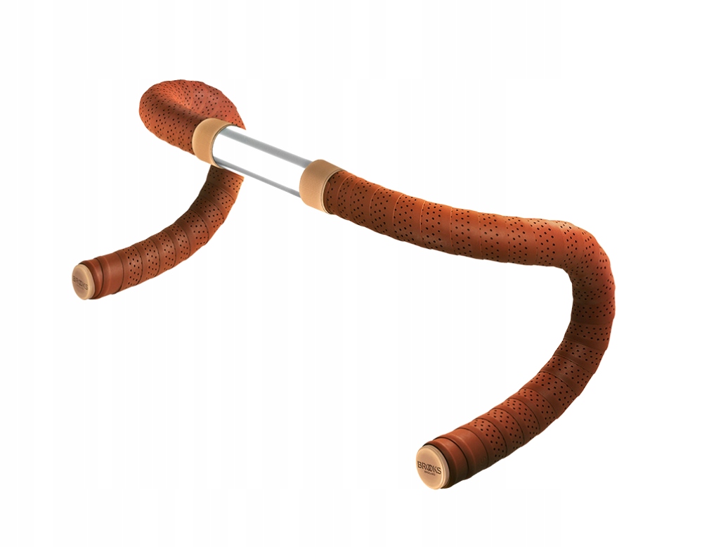 Skórzane owijki Brooks brązowe skóra naturalna 2 mm szosa gravel city owijk