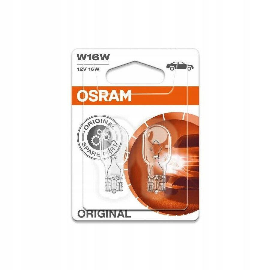 

Żarówki Osram Original W16W 12V W2.1X9.5D Duo