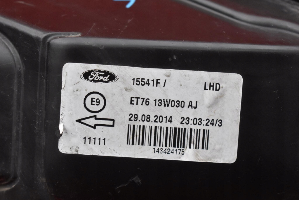 REFLEKTOR left light front EU ET76-13W030-AJ FORD TRANSIT COURIER MK1 14-23
