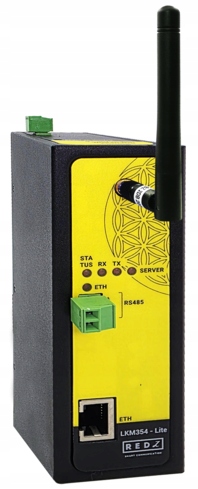 REDZ LKM354-Lite – Konwerter protokołów liczników energii do Modbus RTU