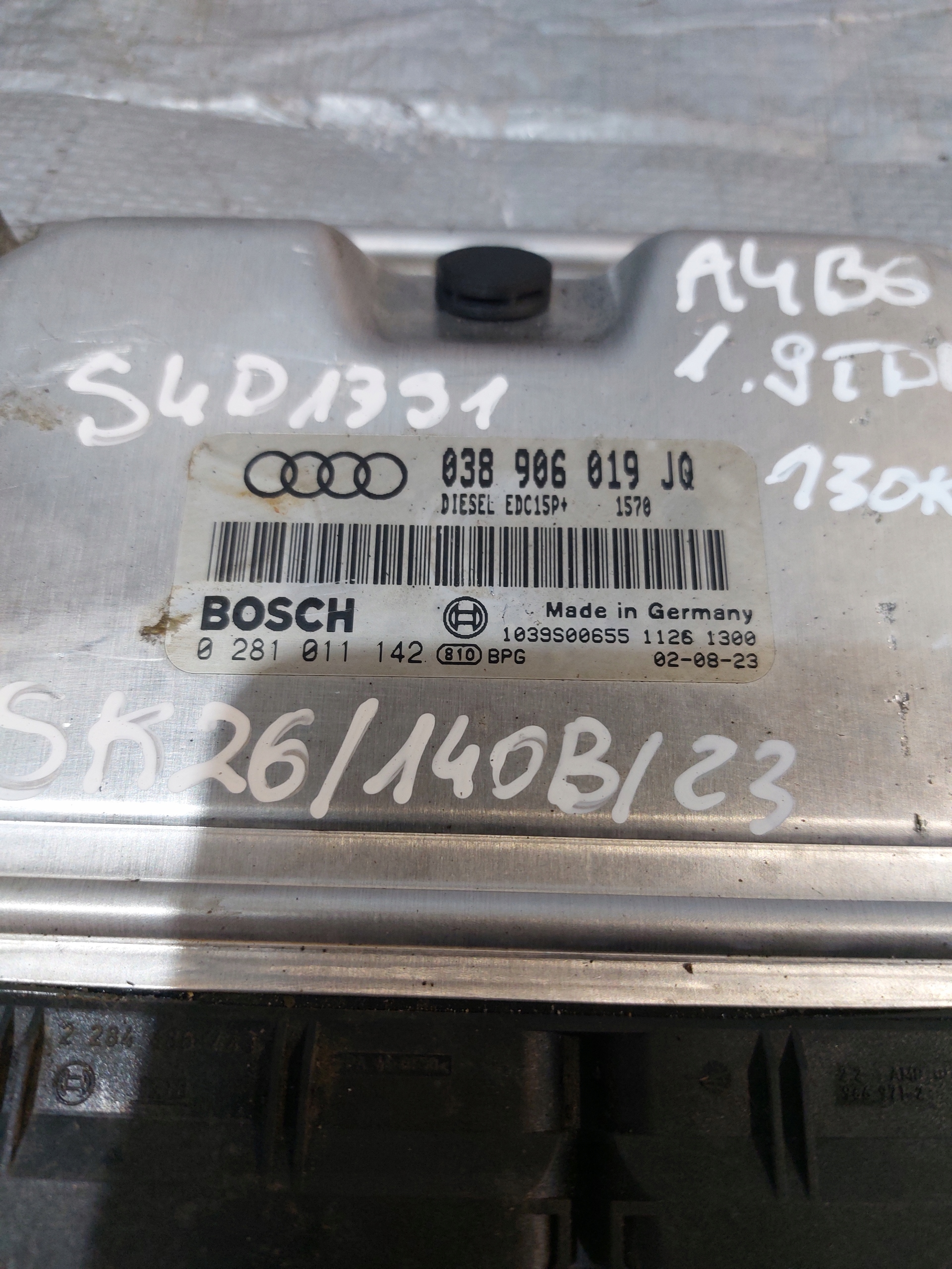 Centralina Motore AUDI A4 B6 1.9TDI