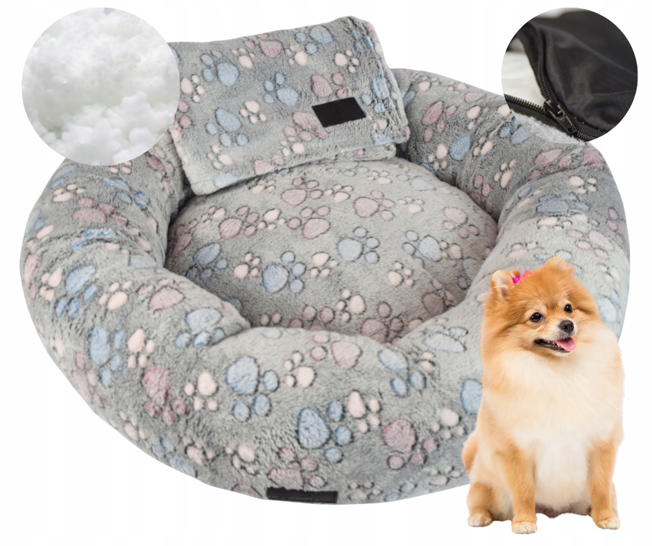 Levně Pelíšek pro psa gauč potah Ortopedický rozepínací potah a deka