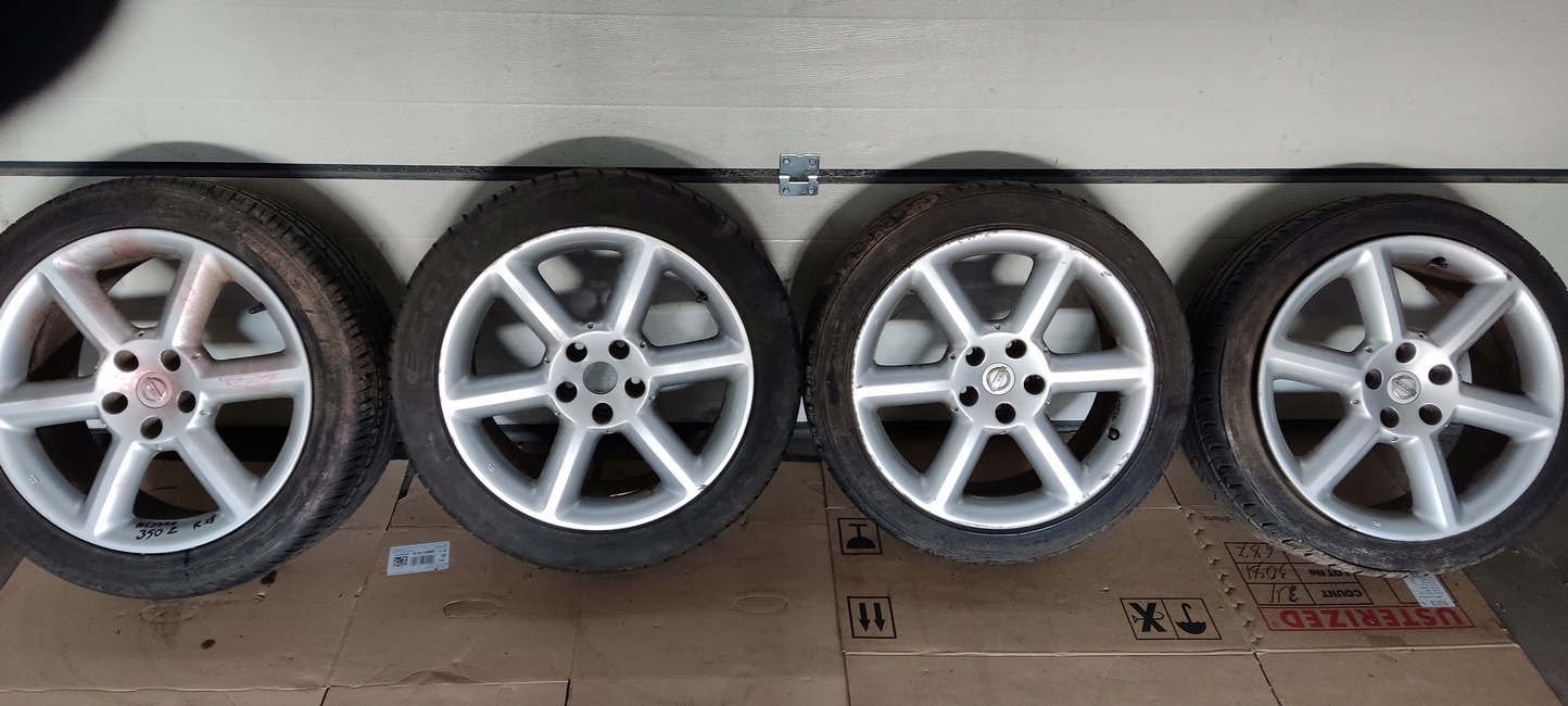 4× Обід алюміній Nissan OE 8.0