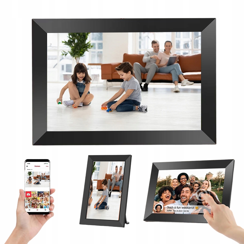 Rámeček Digitální Na Fotografie 10.1" Dotykový 32GB, Frameo Wifi