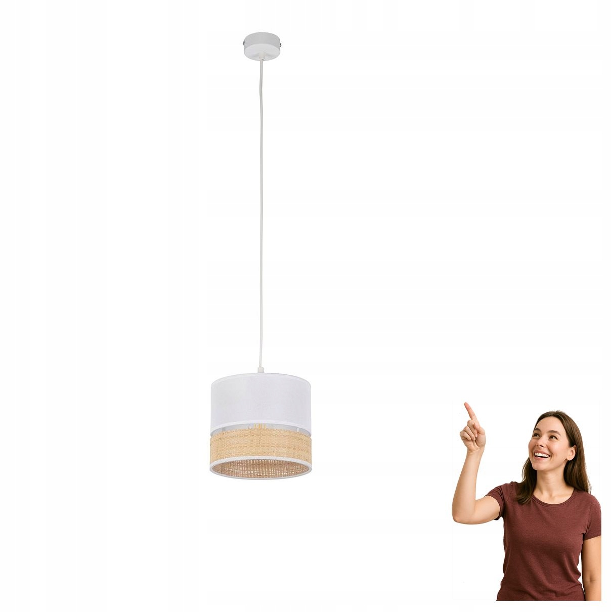 Závěsná lampa Paglia New WHITE0 4766 Tk Lighting