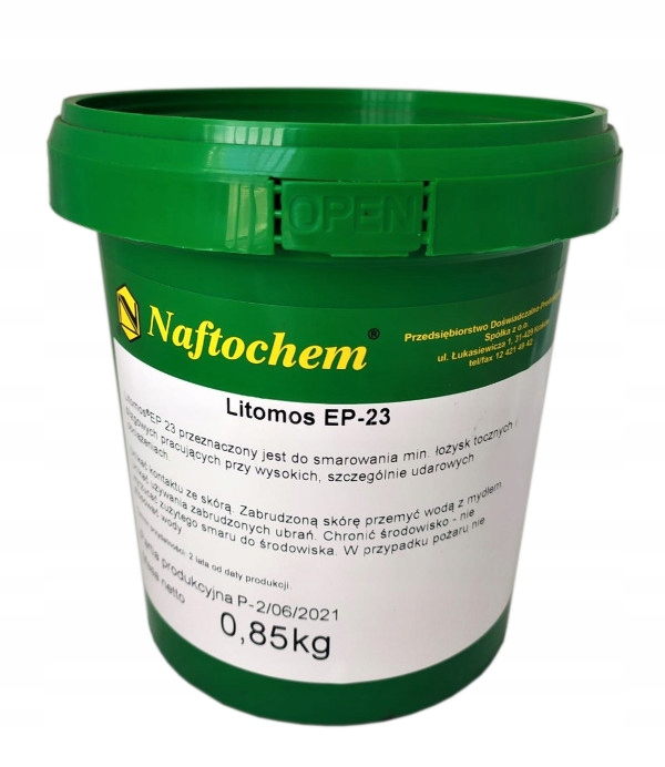 

Naftochem Smar Molibdenowy 3% Litomos EP-23 0,85KG