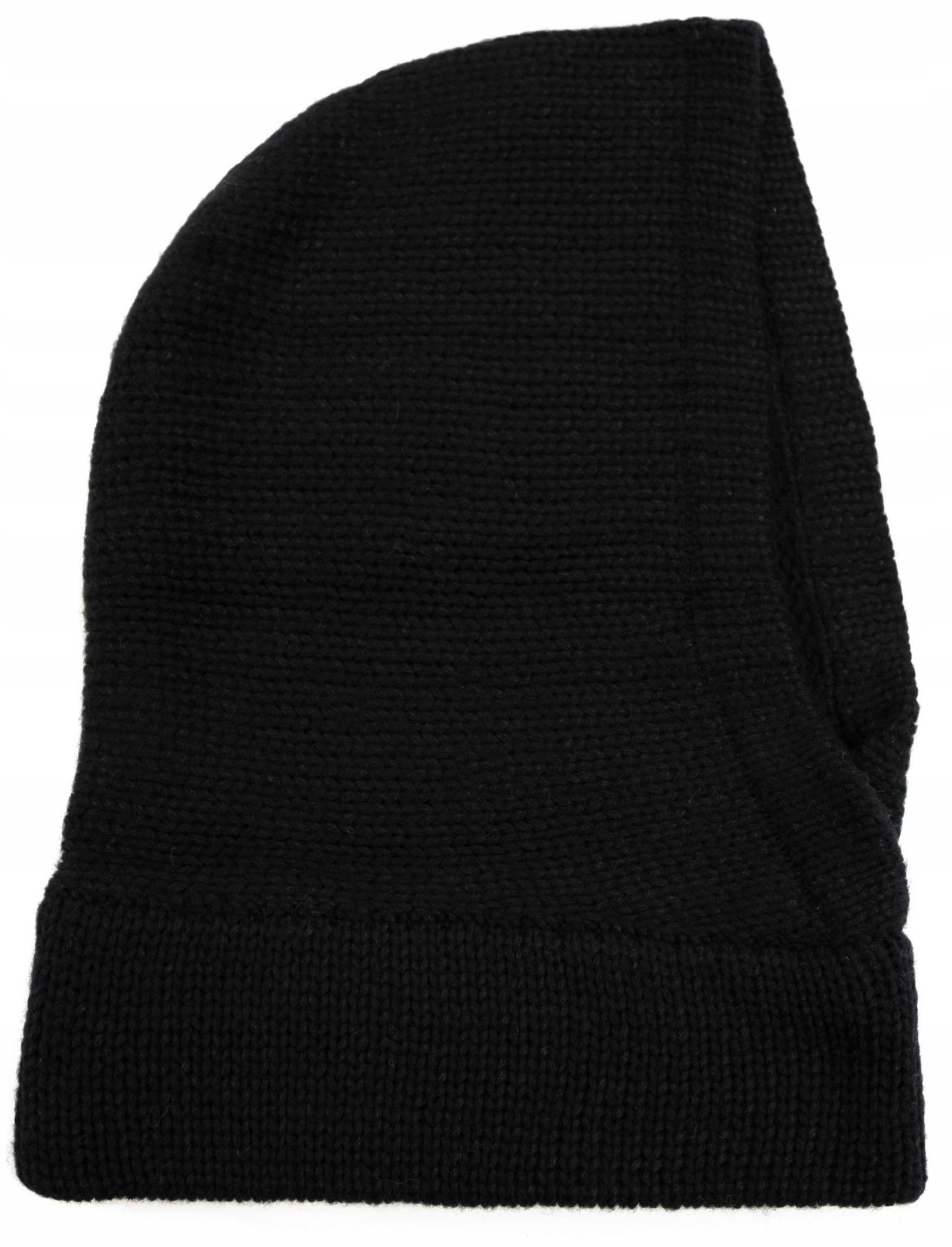 Dámská kukla Kopica kapuce místo čepice, polský merino černá