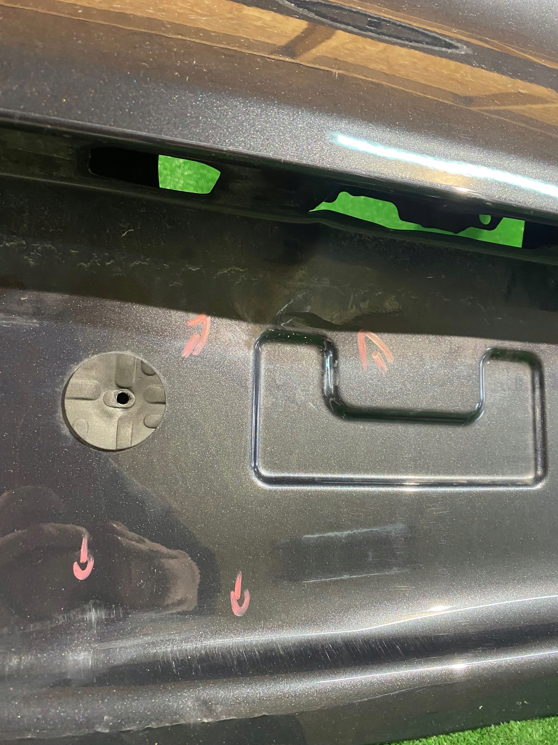 boot doors rear part HYUNDAI I30 III KOMBI