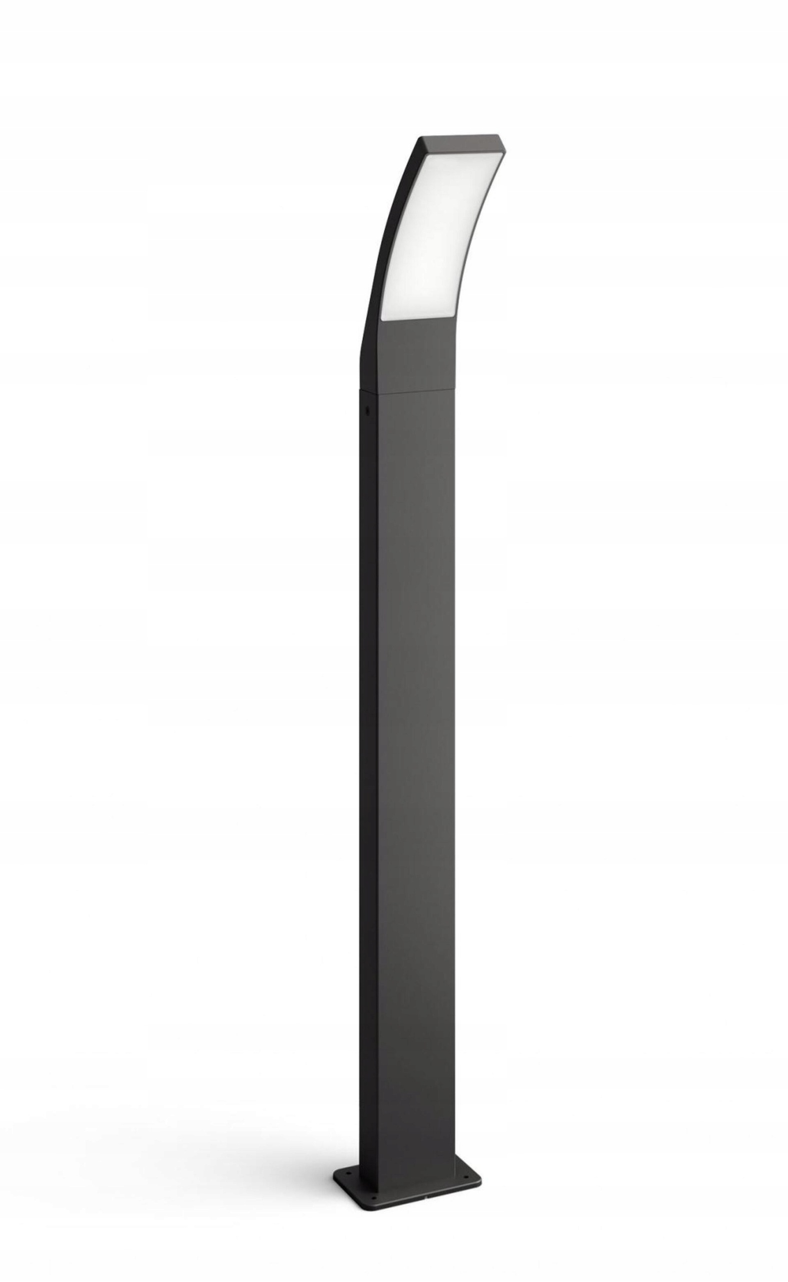 Philips Vonkajšie nástenné svietidlo Splay Ue 4,3W 2700K antracit