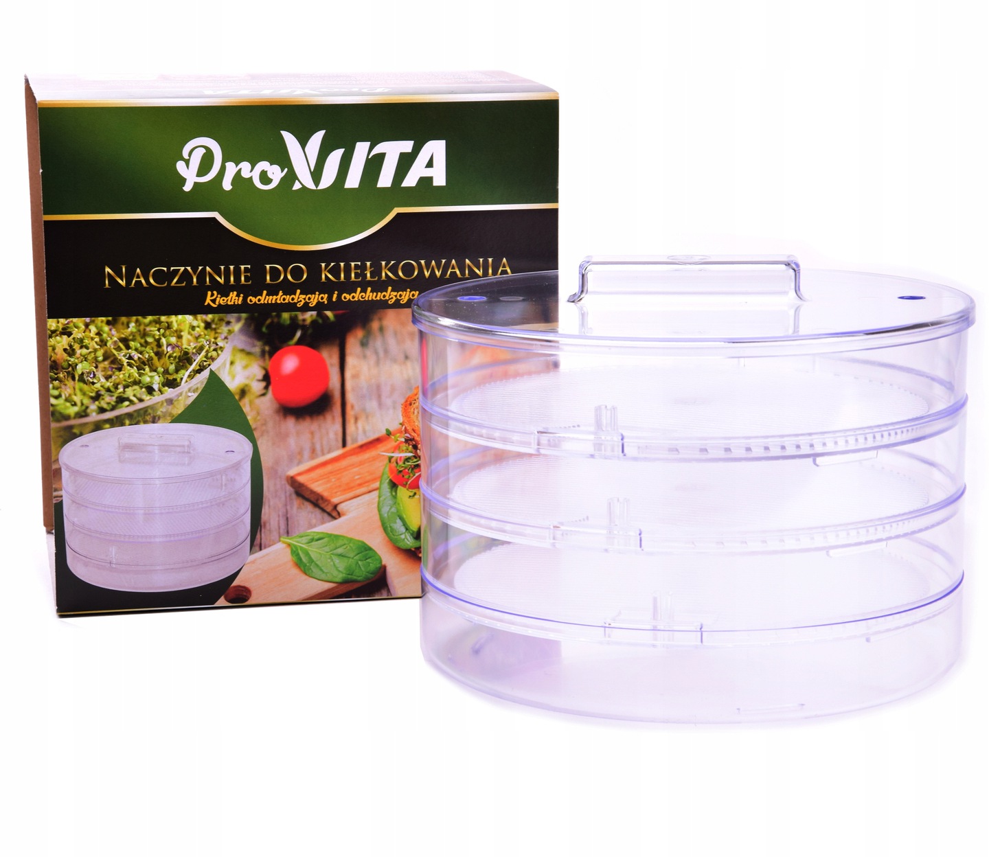 KIEŁKOWNICA KIEŁKOWNIK NACZYNIE NA KIEŁKI Kod producenta 05-KWI-00000010