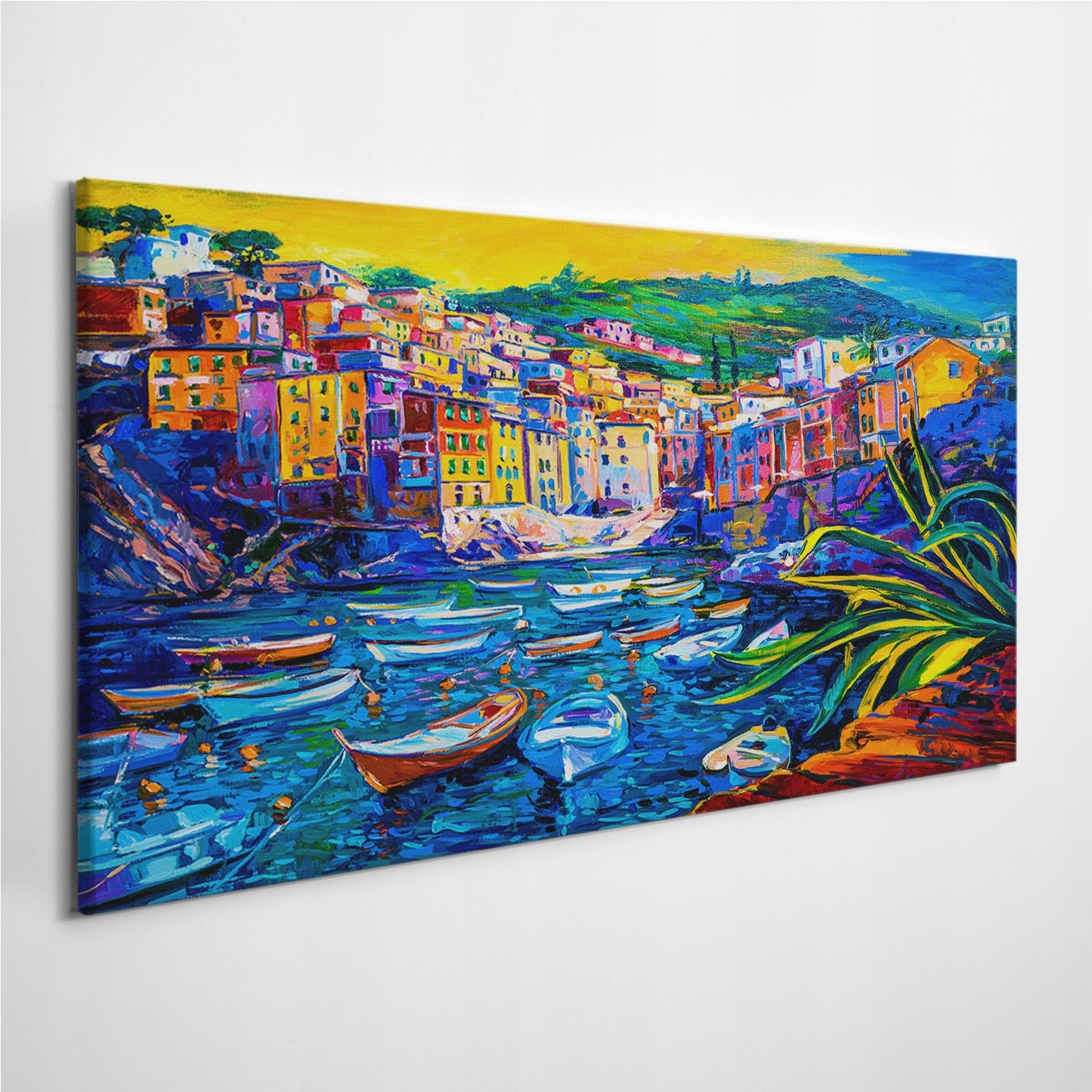 

Foto-obraz z zdjęciem Włochy Miasto Góry 120x60 cm