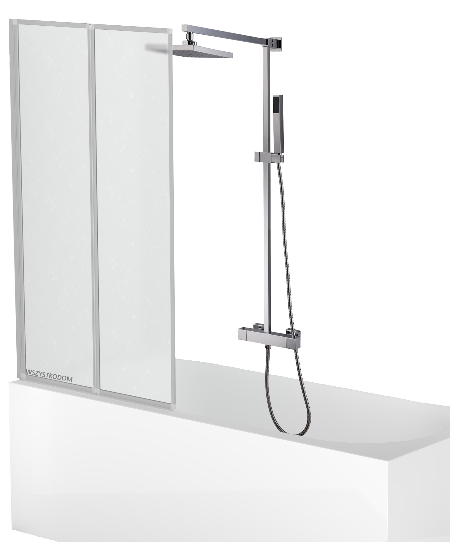 

Parawan Nawannowy Składany Dwuczęściowy Srebrny