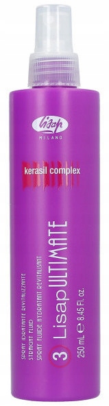LISAP ULTIMATE 3 SPRAY TERMOOCHRONNY DO PROSTOWANIA WŁOSÓW FLUID 250ML Marka bez marki
